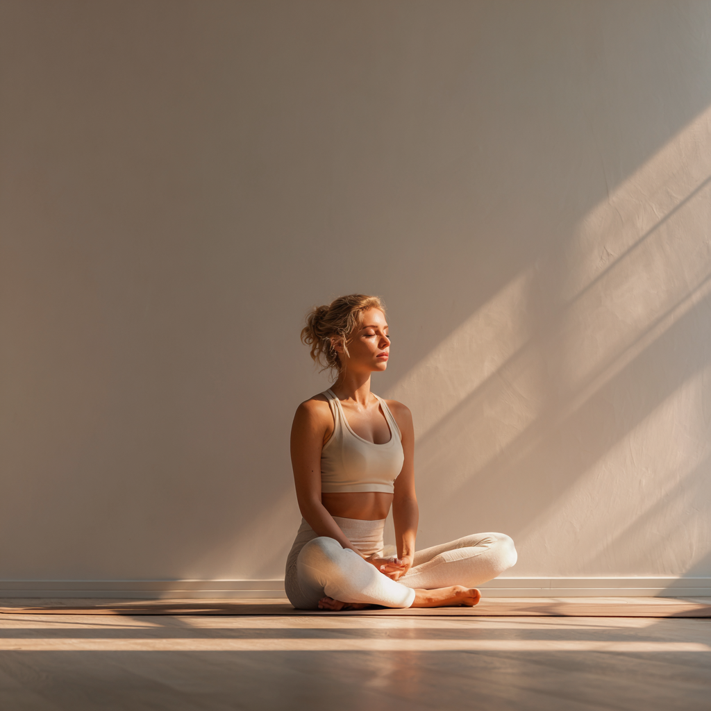 Practică yoga în natură